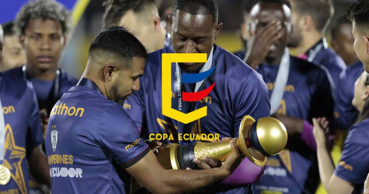 Después de su para en 2023 la copa Ecuador regresará en 2024